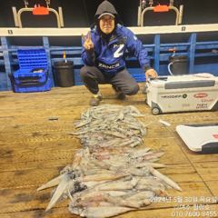 5월29일 여수힐링호  한치대박조황 사진
