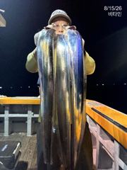 먼바다갈치(16석,18석) 씨알 좋은데 마릿수가...내일,수,목,금 예약가능