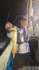 여수 힐링호 대포한치 ~ 야리이까 조황 사진