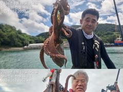 전설해태호>폭우가 지나가고 곳곳에서 돌문어들