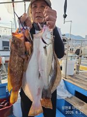 삼천포 마린보이 8. 21. 금요일부터 황금물때 붉바리 외수질/야간문어 출항합니다. 사진