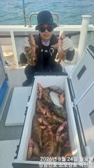 붉바리외수질 백선장 돌아오는 일정입니다. 사진