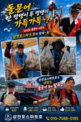 [사천] 돌문어 출조합니다 (내일 몇자리 여유~)