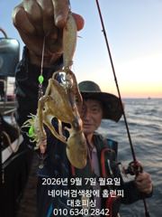 대호피싱 쭈꾸미 조업중 입니다