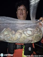 [포항] 27일 야간 돌 문어 조황 입니다 사진