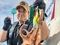 사량도 굴어장문어 실시간조황~ 주야 병행출조 사진