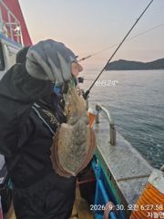 9월30일 수요일 청춘호 쭈가비 조황 입니다. 사진