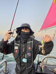 10월2일평택항빅스타문꾸미조황. 사진