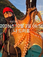 3일, 군산은 지금 ~싸이즈 확실한 덩치급 문어가~ 망탱이 굿굿조황~군산낚시프라자 나드리호 사진