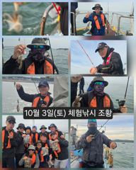 [피닉스피싱호] 10월 3일(토) 체험낚시 조황 사진