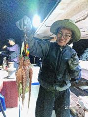 돌문어 잡고 바다보며 힐링조황~