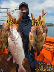 고흥거금박프로호 붉바리외수질초초초~ 대박조황입니다