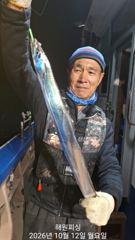 [진해] 12일내만갈치 씨알3지반마릿수 터지고 호조항 예약가능합니다