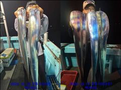 통영백가피싱)기상좋은 목요일,금요일 왕갈치 출동 합니다.한치 채비도 챙겨 오세요
