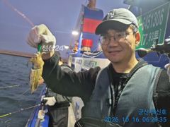 16일, 군산 쭈,갑~오늘도 스타트~오전반 실시간~~내일도 갑니다~군산낚시프라자 해신호