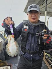 오천용왕낚시 뉴청해호 쭈꾸미 갑오징어 조황입니다