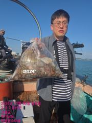 10월30일 팀보스선단 문어 조황